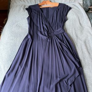 Maeve blue wrap dress from Anthropologie, brand new